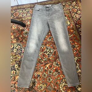 Old Navy Gray Women Rockstar Super Skinny Jeans Size 2